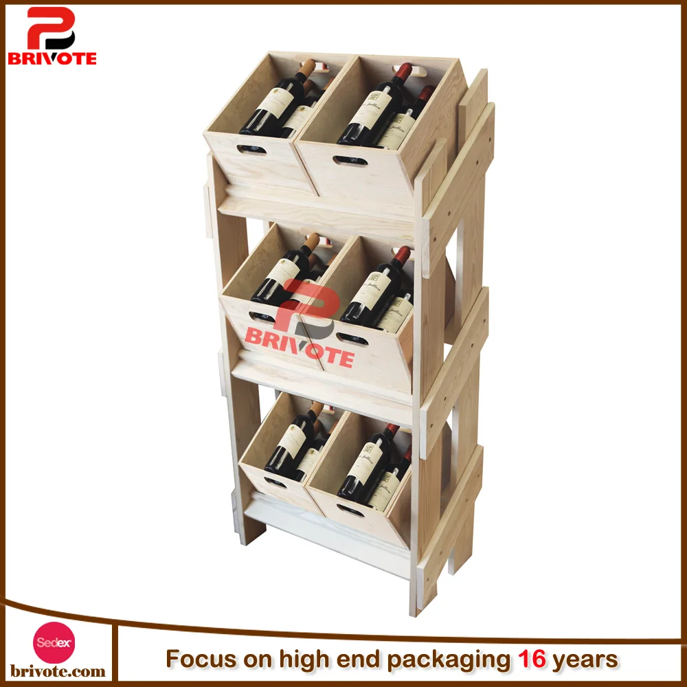 Cheap Unfinished Light Wine Wood Box 6 Bottle /6 Bottle Wood Wine Box Buy 6 Bottle Wood Wine