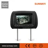 2017 high quality China Factory OEM/ODM 7.0 inch TFT LCD Detachable car headrest monitor auto radio china