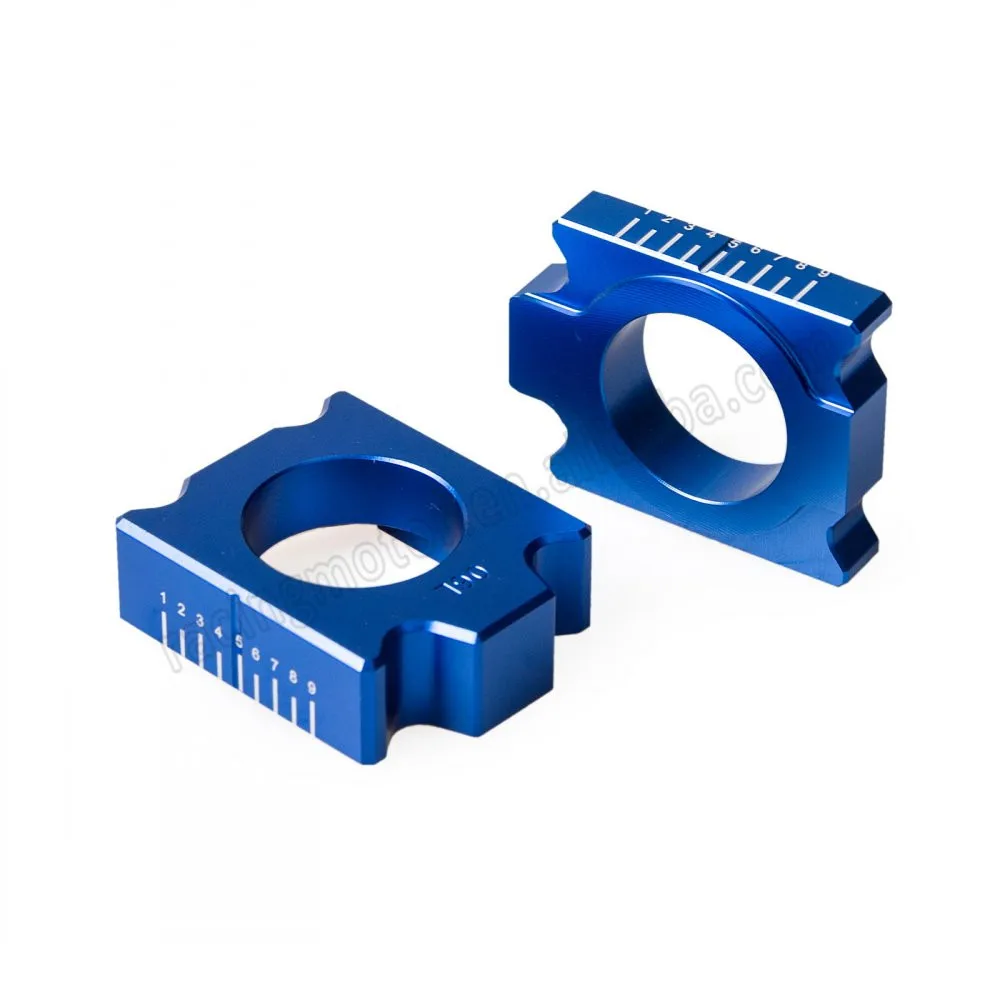 Nicecnc Rear Axle Blocks Chain Adjuster For Yamaha Yz250f 20122020