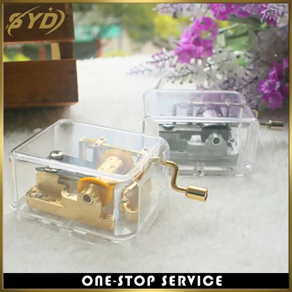 Best Selling Hand Crank Music Box Custom Songs Music Box For Gift Buy
