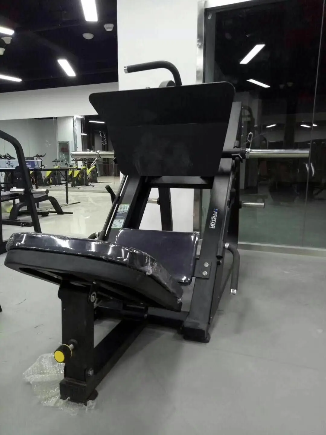 Commercial Vertical Used Sale Hack Squat Precor 45 Degree Leg Press 