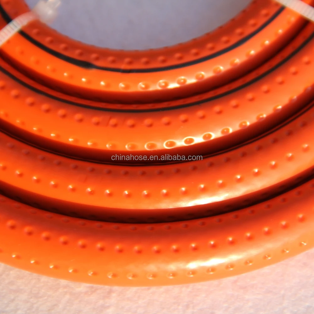 Home Cook Use Best Pvc Yellow Natural Gas Hose,3/8" Flexible Lpg Pvc