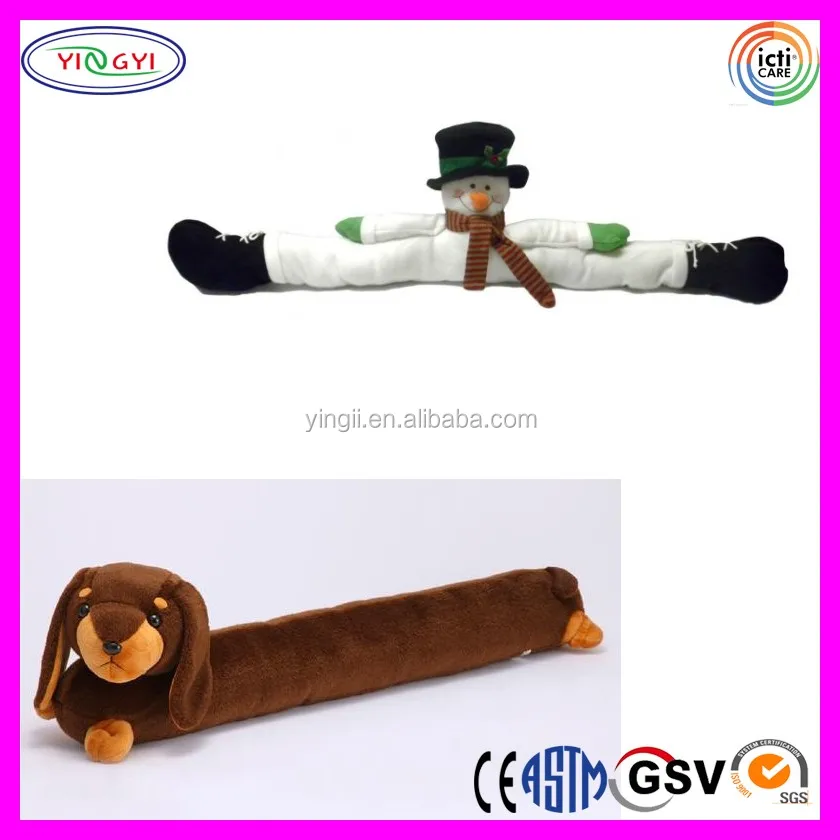 A105 Soft Animal Door Stopper Cartoon Stuffed Plush Door Draft Stopper