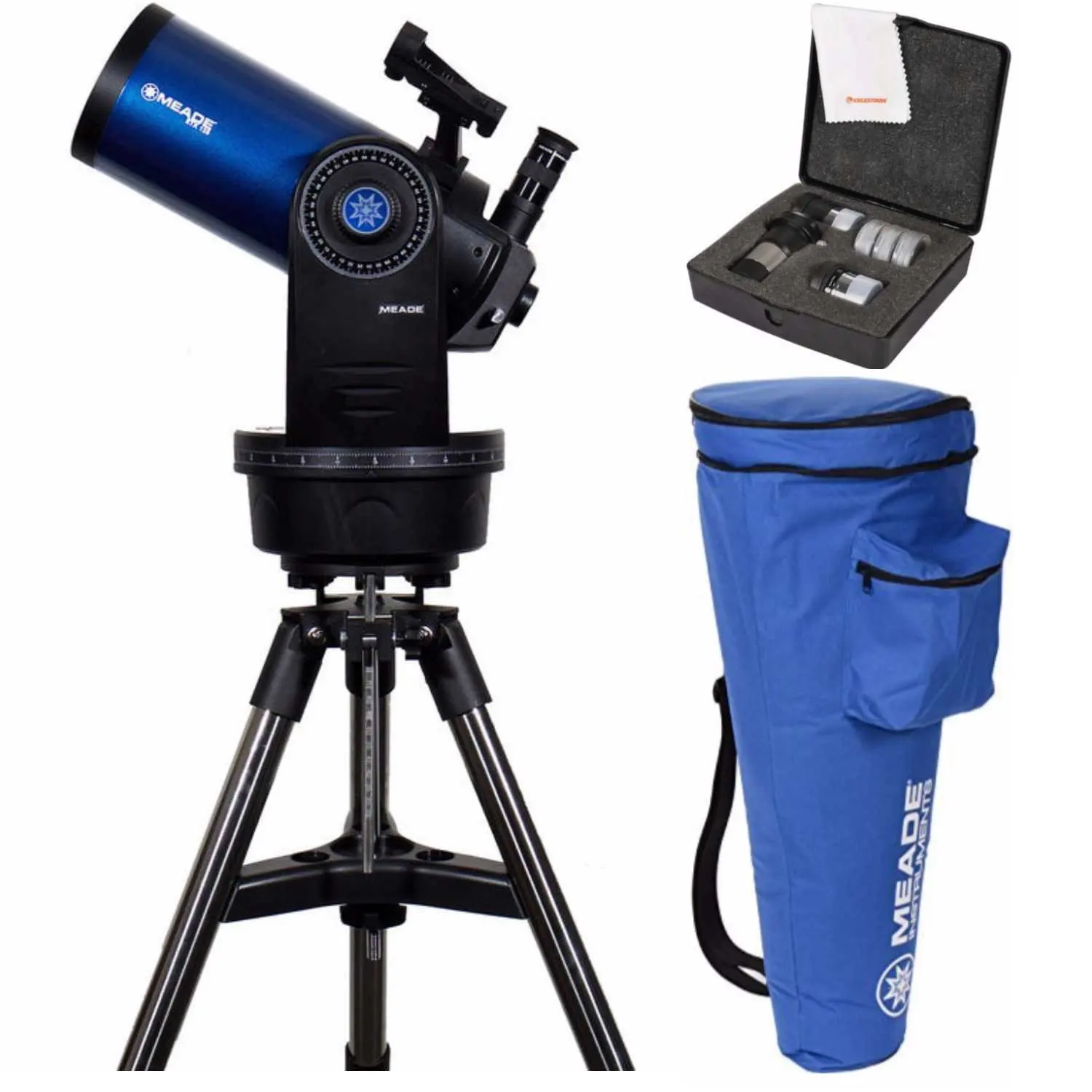 Get Quotations · Meade ETX 125 Observer Telescope & Tripod (205005) W/Astromaster Eyepieces Kit