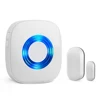 Forrinx front door bell wireless door buzzer loud doorbell wireless bell for home work with door sensor