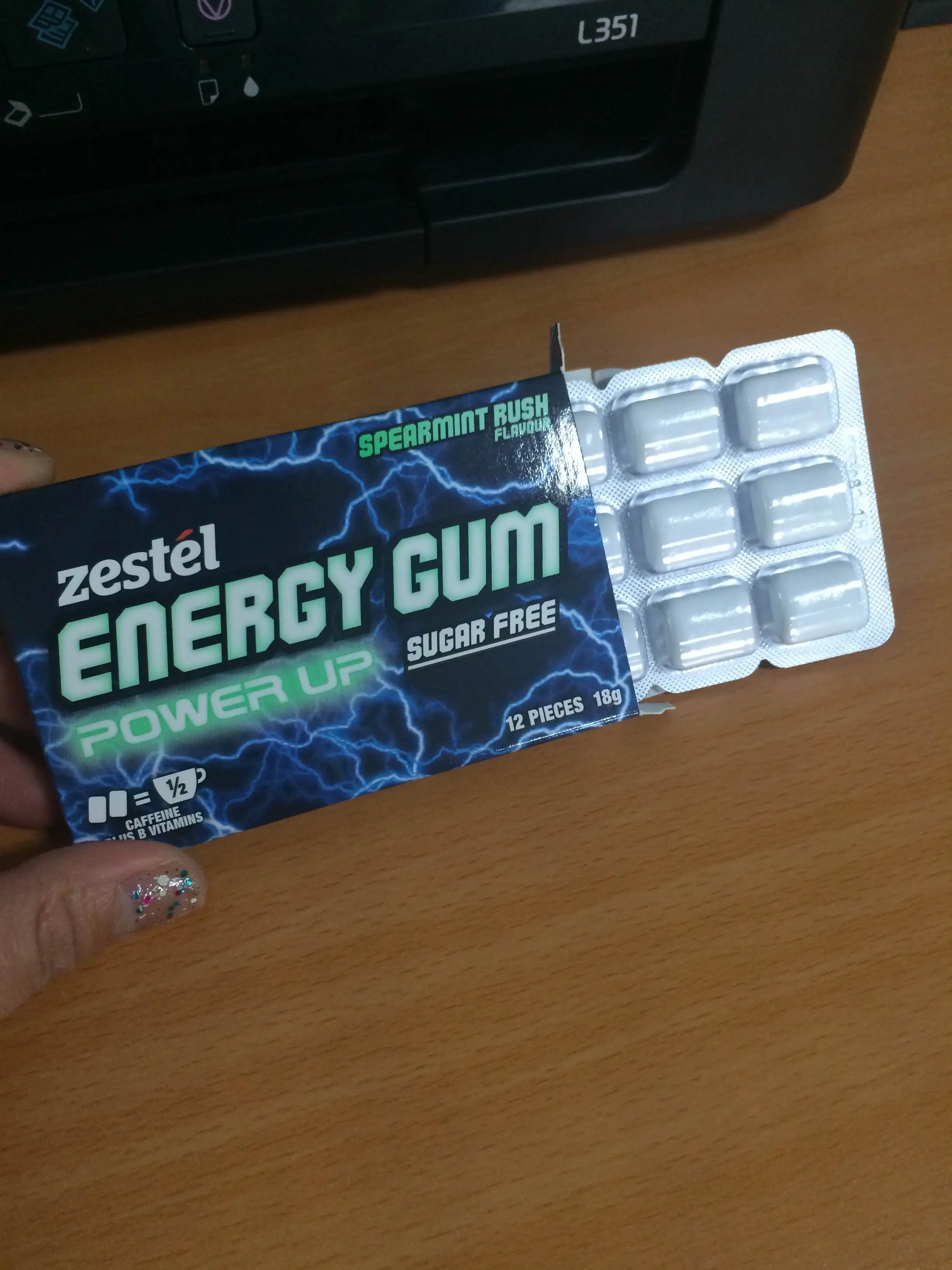 New Formula Sugar Free Energy Chewing Gum Buy Caffeinated Energy Gum