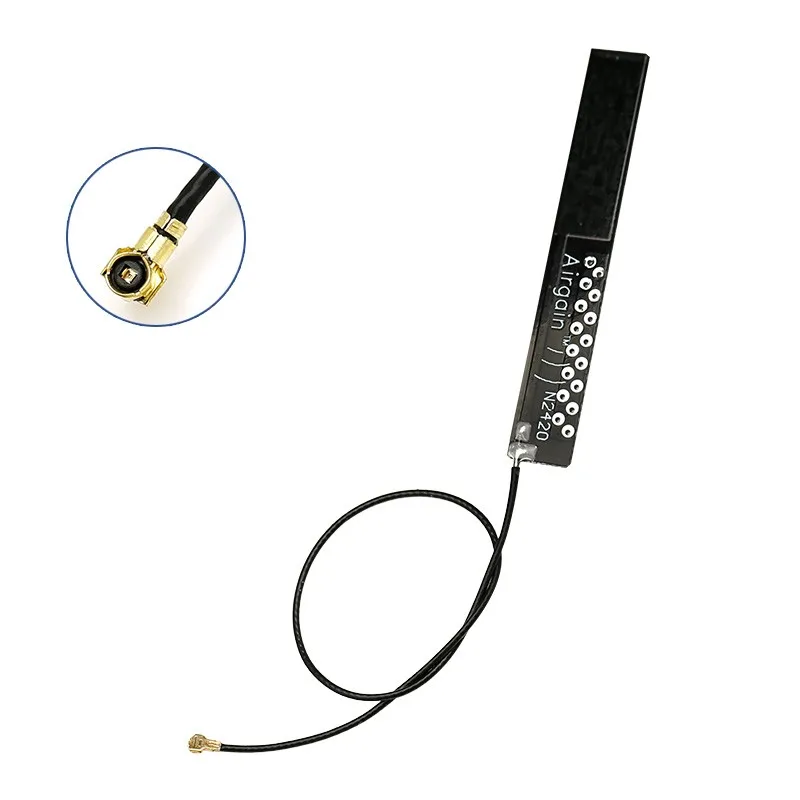 2.4G omnidirectional high gain 5DB built-in flexible FPC soft bluetooth ipex patch pc rv wifi tv antenna - ANKUX.COM