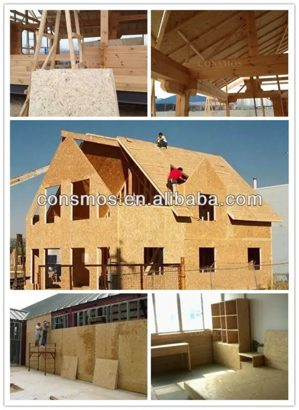 Osb Formwork Manufacturer 18mm 12mm Osb Board For Concrete /waterproof