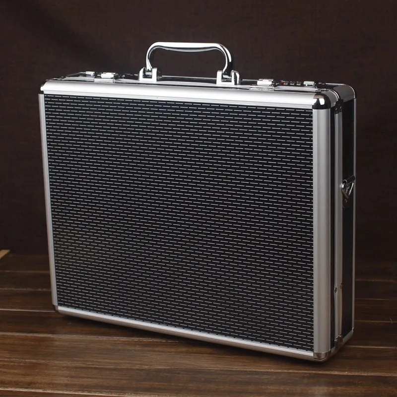 Black Art Brick Texture Abs Aluminum Combination Lock Briefcases Buy