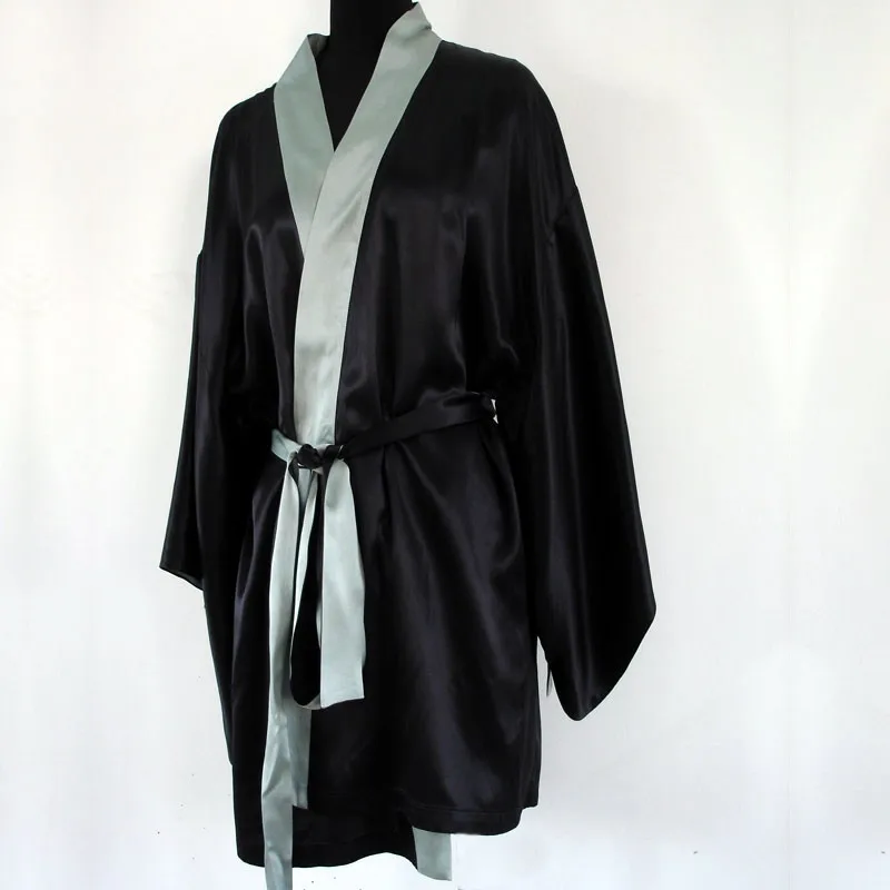 Loose Silk Robe Ladies Silk Kimono 100% Mulberry Satin Silk - Buy Silk ...