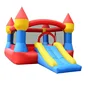 Small Cheap Indoor Outdoor Kids inflatable slide bouncer For Sale