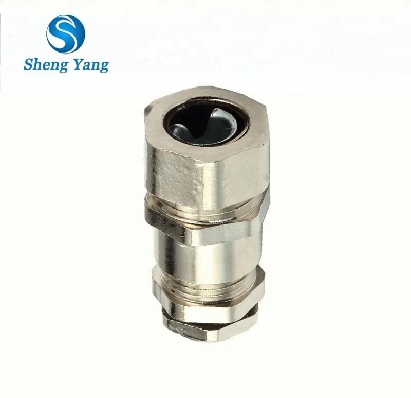 Straight Union Metal Cable Compression Couplings Buy Flexible