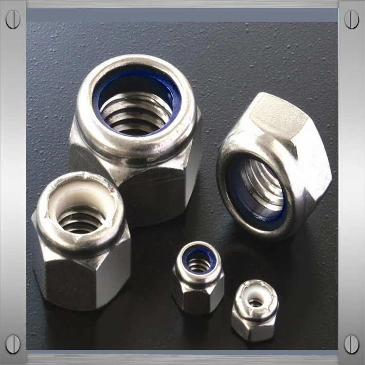 Carbon Steel Hex Nut Lock Nut Hex Thin Lock Nut Types Buy Lock Nut