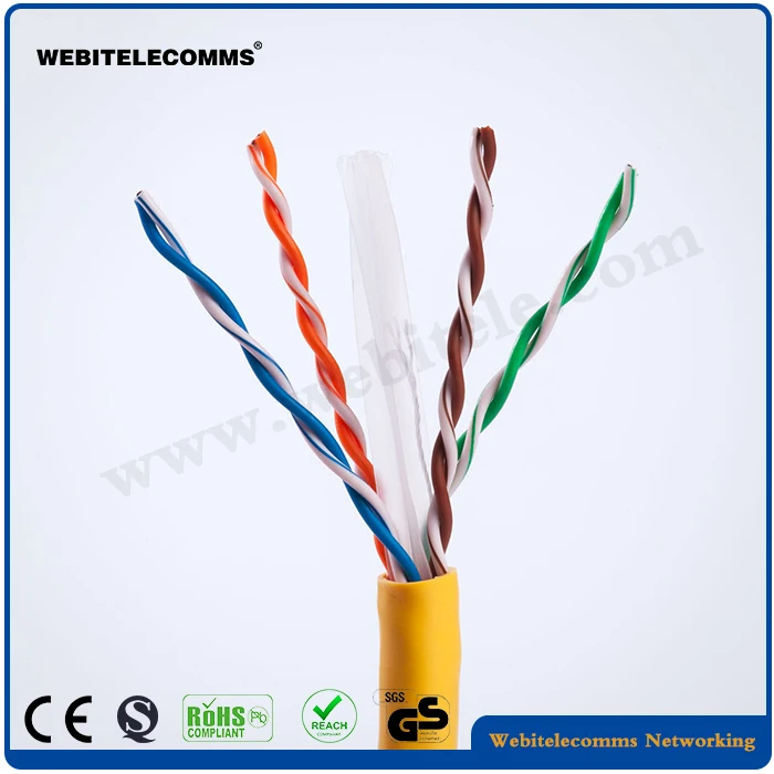 Unshielded Cat 6 Twisted Pair Installation Cablecat6 Uutp Data Cable Lan Cable Network Cable 2598