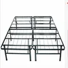 Full Size Foldable Platform Metal Beds Frame Spring Steel Bed Frame For Mattress