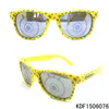 YJ brand new summer kids yellow pc sun glasses sunglasses 2018 designer baby child sunglasses