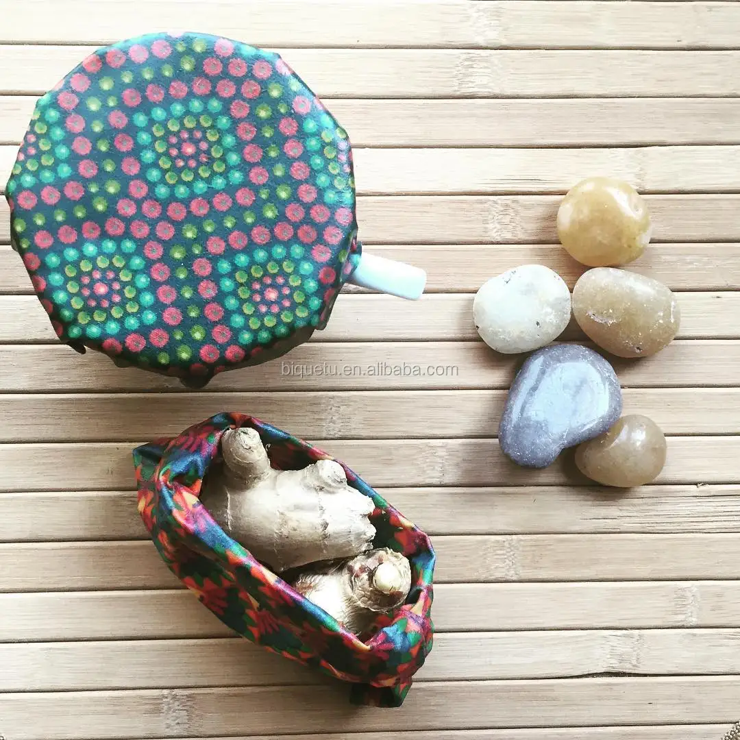 
New Trend Products Eco Friendly Reusable Beeswax Food Wraps 