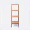 2019 Chinese factory 4 tier bamboo bathroom corner shelf design hot storage organizer holders rack prices