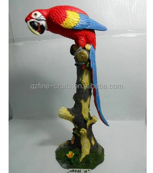 Resin Parrot Bird Animal Statue For Garden Decoration Outdoor Polyresin Statues Resin Parrot Bird Animal Statue For Garden Decoration Outdoor Polyresin Statues