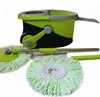 Portable power saving system 360 degree spin go mop