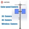 The newest design solar camera system energy supply pole with camera