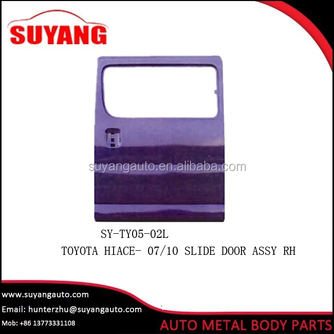 Car Door Prices For Toyota Hiace 0710 Side Doorrh Panel For Toyota