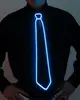 Fashionable Novelties Wholesale Flexible Neon Led Flashing Light Up El Wire Tie