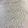 Top Selling Girls Dance Wear Bling Sequin Fabric in Fringe Style