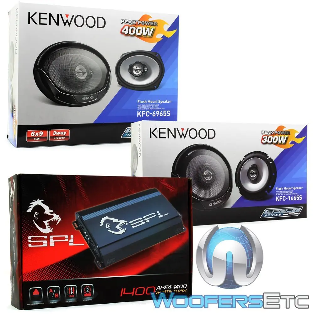 kenwood 400w speaker