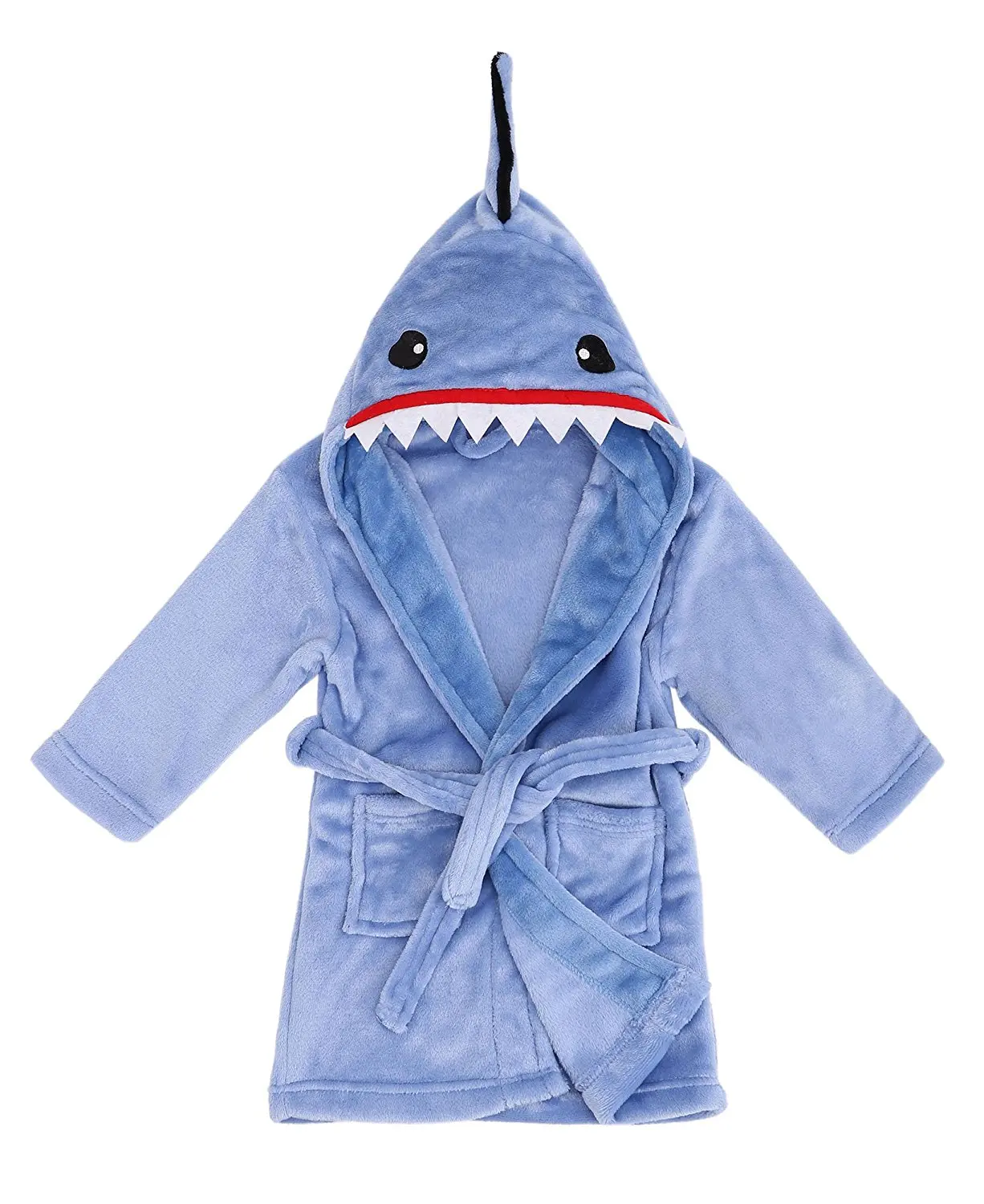 Arctic Paw Boys/Girls' Plush Soft Hooded Bathrobe Theme Party Costume Robe