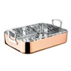 tri ply copper grill Roasting Pans