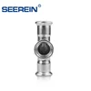 straight tee Stainless steel casting 3 way elbow tee threaded pipe fittings