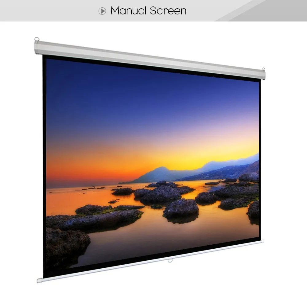 Electric Projector Screen Home Theatre 300 Inch Projector Screen - Buy ...