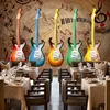 Vintage Music Background Wall Colorful Oil Painting Violin Wallpaper Turkey Damp Proof Wallpaper