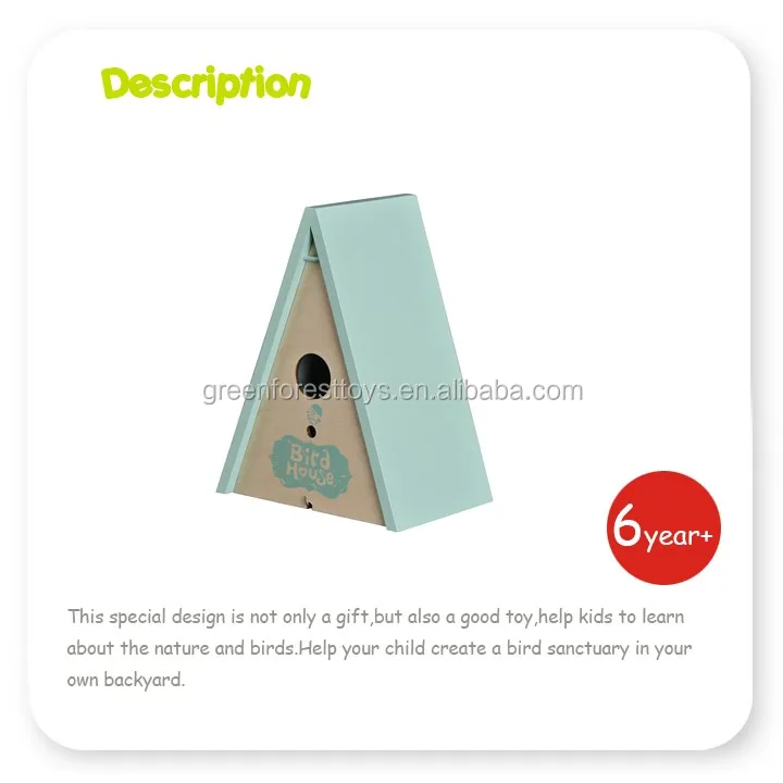Wooden Bird House Kit