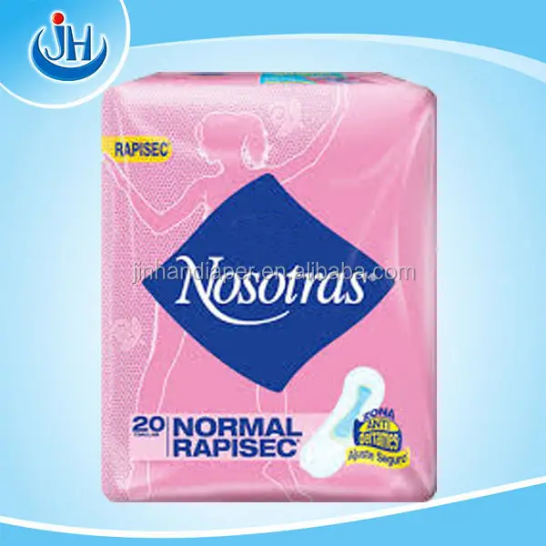 Secure Fit Brand Name Nosotras Overnight Use Sanitary Napkin With