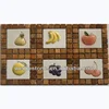 Kitchen wall decorative easy clean border designs