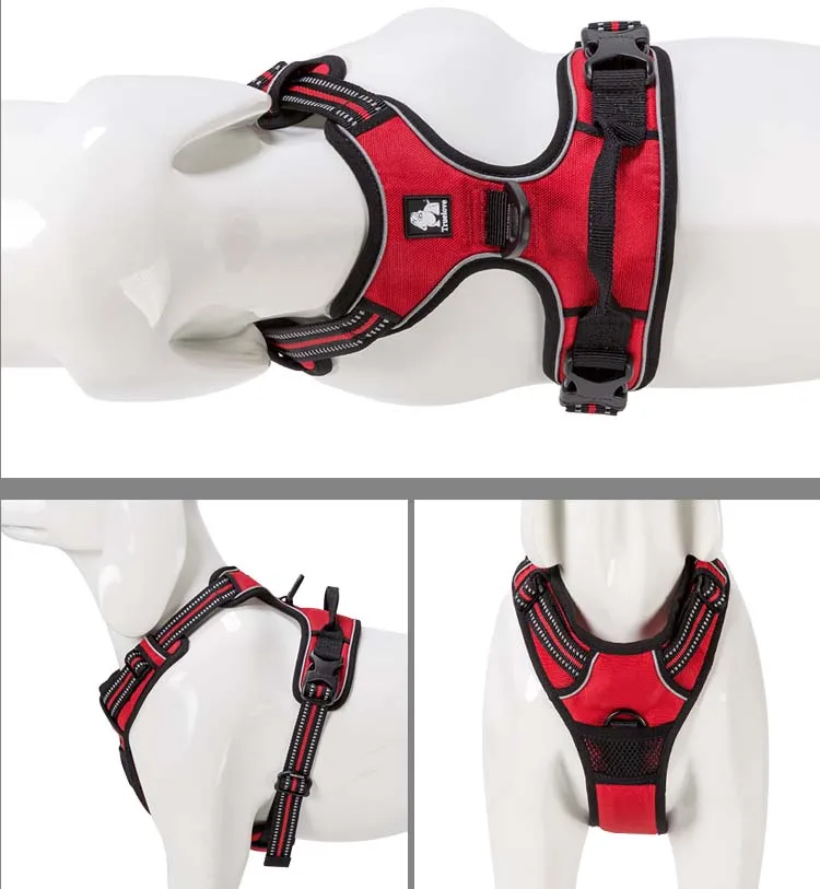 Truelove Pet Dog Harness Mesh,Dog Lift Harness,Metal Chain Dog Harness