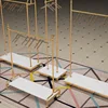 Low Cost powered suspended platform/cradle/gondola for external wall