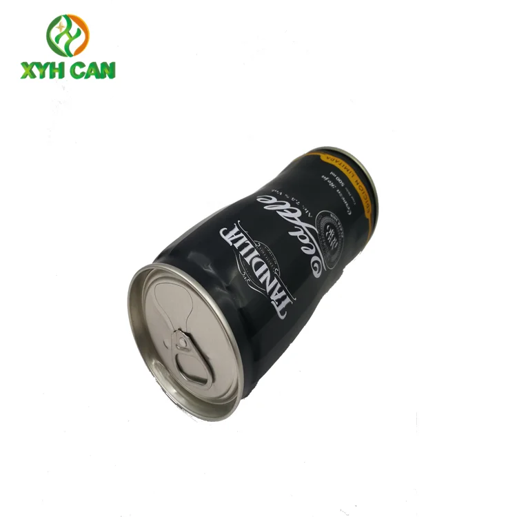Beverage Tin Canister Unique Mold Newest Beer Tin Can Packaging For Soft Drinking 