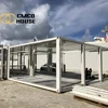 Europe standard large container house labor prefab korea with low price