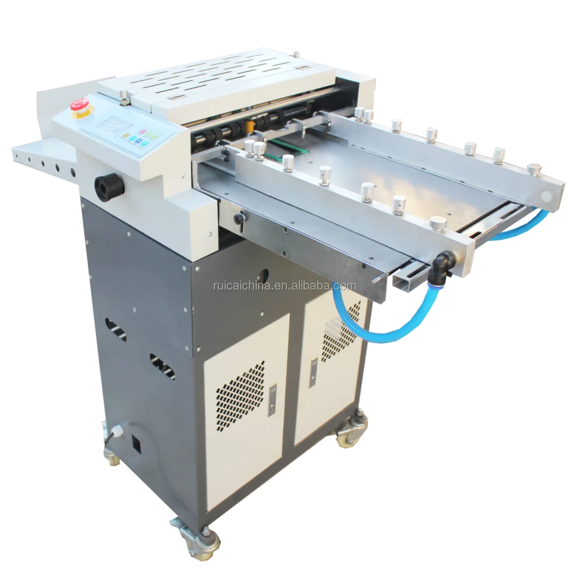 Automatic Paper Creasing Machine Paper Perforating Machine Adhesive ...