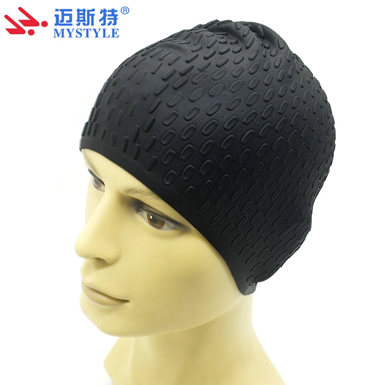 Silicone swim cap-4
