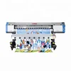High resolutionn KingJet KJ 1802E 1.8m eco solvent printers for adhesive vinyl wall wrap