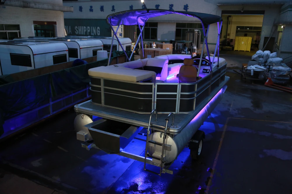 2023 New Kinlife Luxury Boat Catamaran Yacht With Beautiful Internal Decoration With Shower Room Toilet