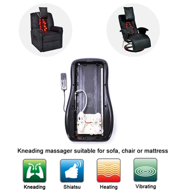 Rotation Kneading 4 Massage Electric Recliner Mechanism Shiatsu Back