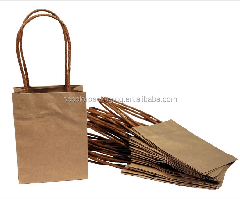 Craft Gift Bags Small Brown Kraft Paper Bag Manufacturer In China Buy