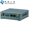 China 2 ethernet intel nuc fanless mini pc win10 J1900 i3 I5 i7 fanless Pfsense mini computer