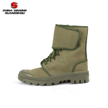 canvas boots military