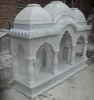 home decorative white marble temple